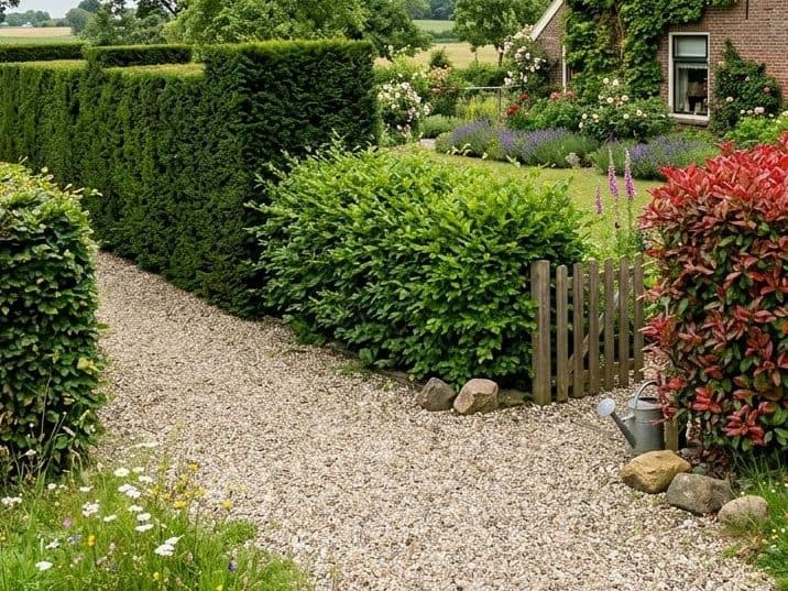 Conifers and hedging
