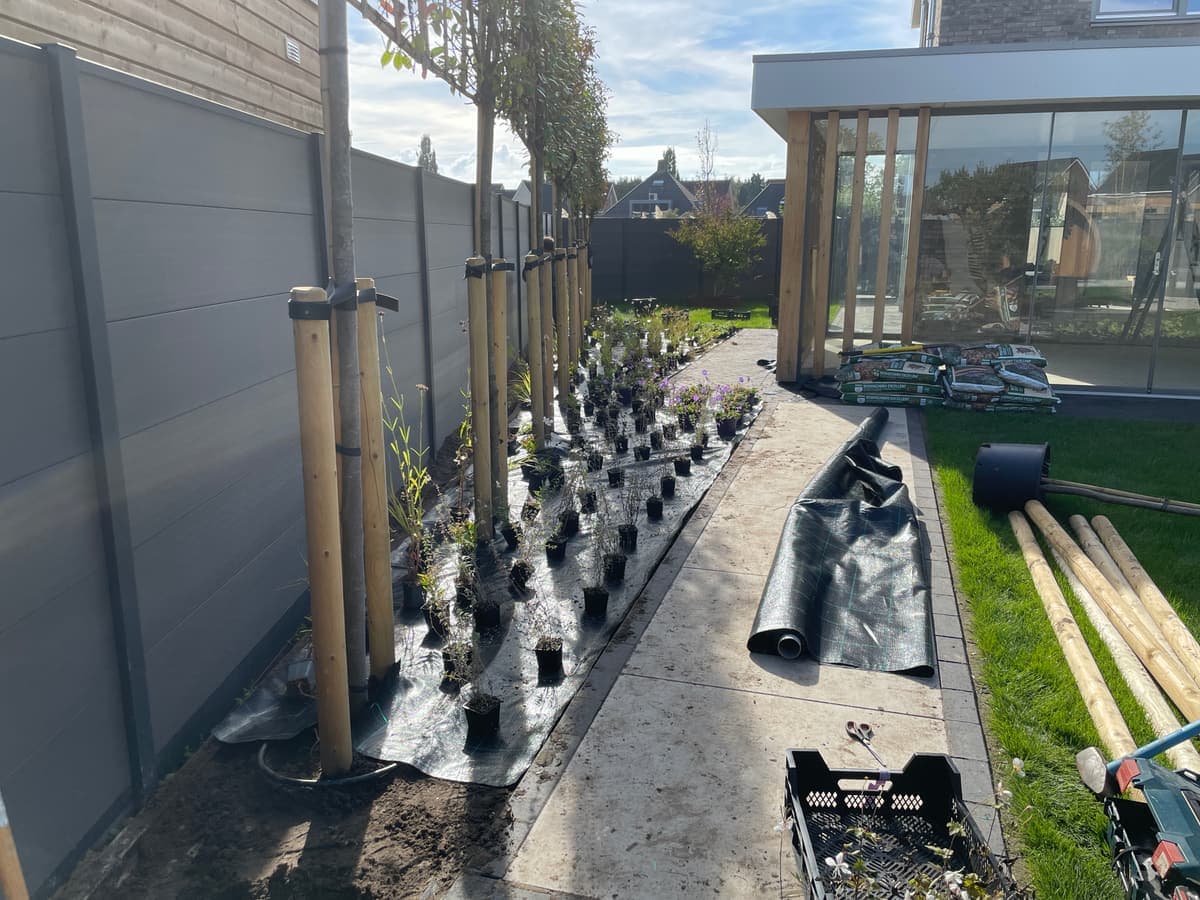 Beplanting voor hoveniers bij De Kroon flowers