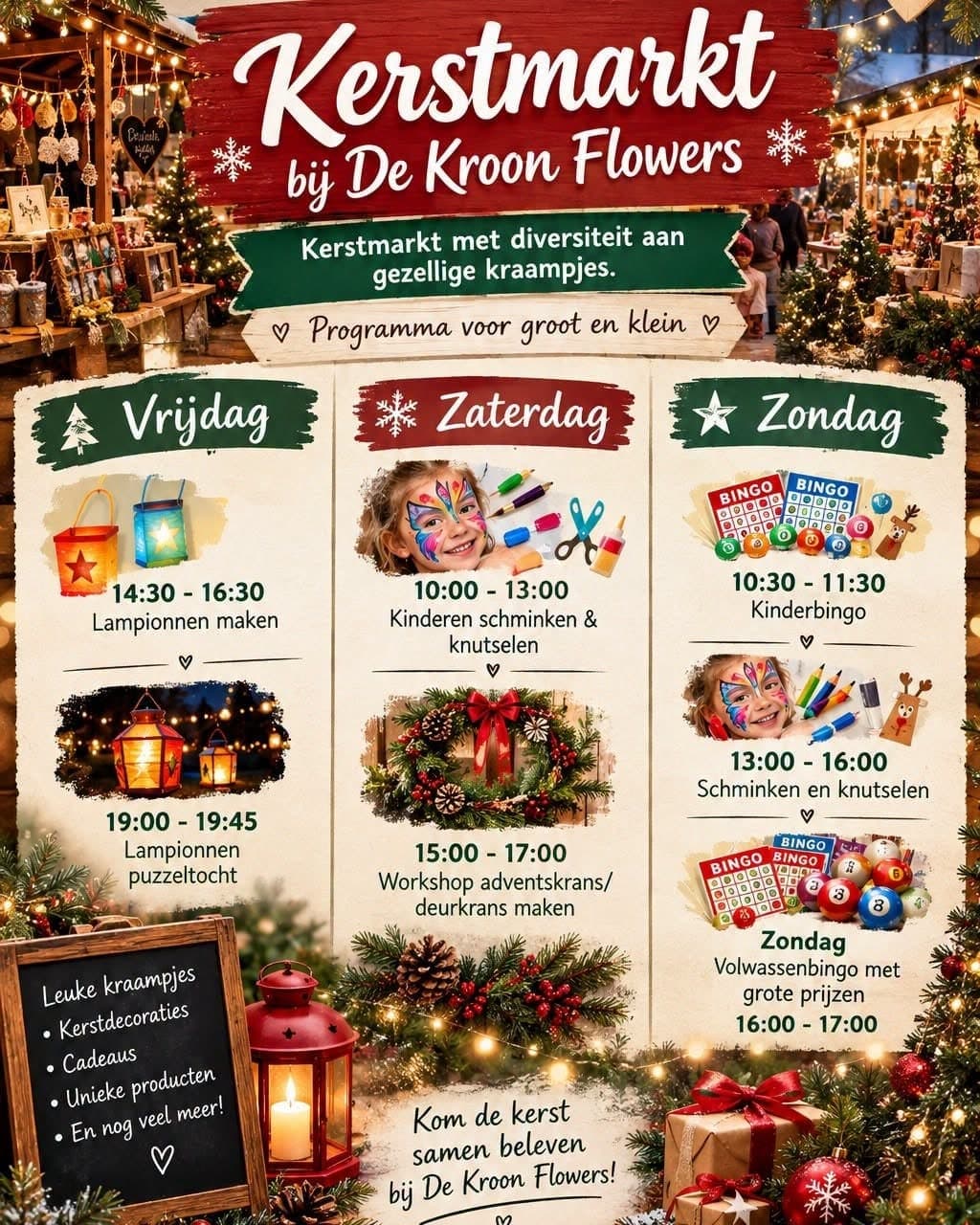 Programme Christmas Market 2026