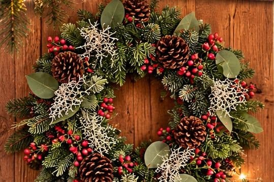 Advent or door wreath workshop
